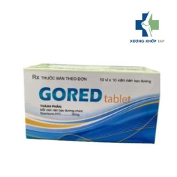 Gored Tablet - Thuốc điều trị và làm giảm các triệu chứng co cứng cơ